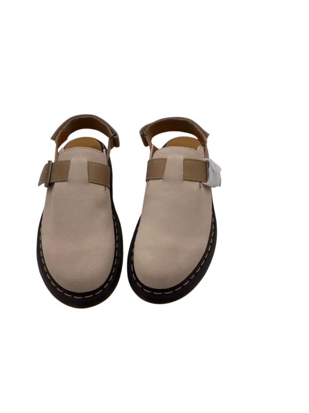 Dr. Martens Unisex Mens Size 11 Faux Leather Jorge II Beige Suede Sandals - Picture 5 of 14